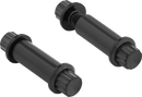 ARLEN NESS Bolt Kit - Footpeg - 12-Point - Titanium - Black 300-801