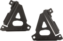 WORKS CONNECTION Kawasaki 18-B301 Radiator Brace Set - Black