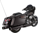 S&S CYCLE 4-1/2" MK45 Performance Mufflers - Black with Black Thruster 550-0621
