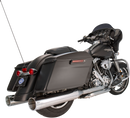 S&S CYCLE 4-1/2" MK45 Performance Mufflers - Chrome with Chrome Tracer 550-0624