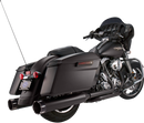 S&S CYCLE 4-1/2" MK45 Performance Mufflers - Black with Black Tracer 550-0625