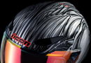 ICON Domain™ Helmet Nouveau Silver XS - Lightweight Motorcycle Helmet with Advanced Ventilation and Communication Compatibility
