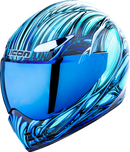 ICON Domain™ Helmet - Nouveau Blue Small with Removable Features and Fog-Free Shield