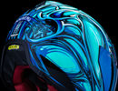 ICON Domain™ Helmet Nouveau Blue Large - Part Number 0101-18533