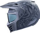 ICON Elsinore™ Helmet Darkgard Black Medium - Lightweight and Comfort-Focused Motorcycle Helmet