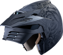 ICON Elsinore™ Helmet Darkgard Black Medium - Lightweight and Comfort-Focused Motorcycle Helmet