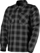 ICON Fallblock Flannel™ Jacket in Black - XL, Part Number 2820-7747