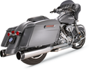 S&S CYCLE 4-1/2" MK45 Performance Mufflers - Black Thruster 550-0664