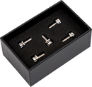 TRASK Bitchin' Bolts Hardware Kit - Titanium - M8 - Derby Cover TM-1050-A