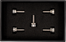 TRASK Bitchin' Bolts Hardware Kit - Titanium - M8 - Derby Cover TM-1050-A
