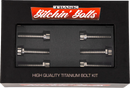 TRASK Bitchin' Bolts Hardware Kit - Titanium - M8 - Lifter Block TM-1050-B