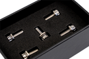 TRASK Bitchin' Bolts Hardware Kit - Titanium - M8 - Derby Cover TM-1050-A