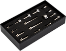 TRASK Bitchin' Bolts Hardware Kit - Titanium - M8 - Peg Mount TM-1050-F