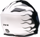 Z1R Solaris 2.0 Modular Helmet in Flame Black/White - XS (Part