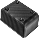 SADDLEMEN Fuse Block Cover - Carbon Fiber - Matte Black CF-899-04-003M