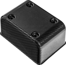 SADDLEMEN Fuse Block Cover - Carbon Fiber - Gloss Black CF-899-04-003