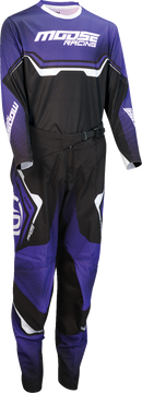 MOOSE OFFROAD Youth Qualifier® Pants - Black/Purple/White - US 18 2903-2658