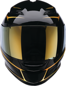 Z1R Jackal Helmet - Foil Black/Gold XL (Part Number: 0101-18408)