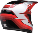 Z1R Child Dirt Maxx Helmet - Vortex Red/White, Size Small/Medium (Part No. 0111-1741)