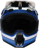 Z1R Child Dirt Maxx Helmet Vortex Blue/White S/M - Part Number 0111-1744