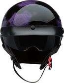 Z1R Vagrant NC Helmet - Rose and Black/Purple, Medium - Model 0103-1446