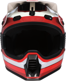 Z1R Child Dirt Maxx Helmet Vortex Red/White L/XL – Lightweight & Comfortable Child's Helmet