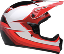 Z1R Child Dirt Maxx Helmet Vortex Red/White L/XL – Lightweight & Comfortable Child's Helmet