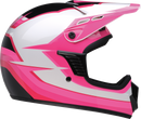 Z1R Child Dirt Maxx Helmet Vortex Pink/White L/XL - Lightweight and Comfortable Riding Gear