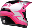 Z1R Child Dirt Maxx Helmet Vortex Pink/White L/XL - Lightweight and Comfortable Riding Gear