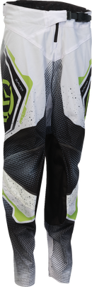 MOOSE OFFROAD Youth Qualifier® Pants - White/Black/Green - US 20 2903-2666