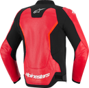 ALPINESTARS GP Force v2 Airflow Leather Jacket - Red/Red Fluo - US 40 / EU 50 3100326-3155-50