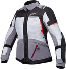 ALPINESTARS Stella Andes v4 Drystar® Jacket - Dark Gray/Ice Gray/Black/Coral - Small 3210126-9276-S