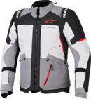 ALPINESTARS Andes v4 Drystar® Jacket - Dark Gray/Ice Gray/Black/Bright Red - 2XL 3200526-9141-2X