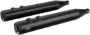 S&S CYCLE Grand National Mufflers - Black 550-0690