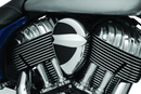 Kuryakyn Horn Cover John Shope Series Chrome for Indian Big Twins