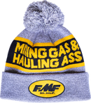 FMF Gassed Beanie - Gray HO25191900GRY by FMF