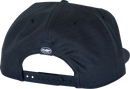 FMF No 1 Ripstop Hat Black HO25196906BLK - 5 Panel Snapback with Front Patch and Woven Label