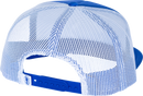 FMF Power House Trucker Hat - Royal with Foam Front and Patch Logo