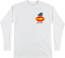 FMF America First Long-Sleeve T-Shirt - White 2XL, HO25119901WHT2X