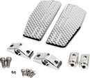 LA CHOPPERS Mini Floorboards - Driver - Chrome LA-P101-02C