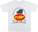 FMF America First T-Shirt - White, Medium, HO25118906WHTMD