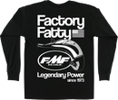 FMF Factory Fatty Long-Sleeve T-Shirt in Black - Small HO25119900BLKSM