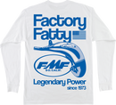FMF Factory Fatty Long-Sleeve T-Shirt - White - Large HO25119900WHTLG