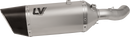 LEOVINCE LV-14 R Slip-On Muffler - Titanium - Kawasaki Z 900 15605TU