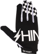 THRASHIN SUPPLY CO. Go Fast Stealth Gloves - White - 2XL SV1-10-12