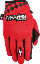 THRASHIN SUPPLY CO. Go Fast Stealth Gloves - Red - 2XL SV1-18-12