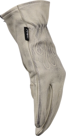 THRASHIN SUPPLY CO. Roper Leather Gloves - Bone White - 3XL TRG-00-13