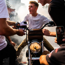 THRASHIN SUPPLY CO. Go Fast Stealth Gloves - White - Medium SV1-10-09