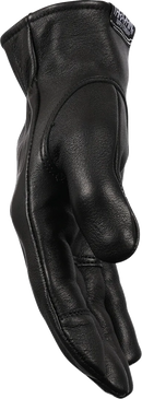 THRASHIN SUPPLY CO. Roper Leather Gloves - Black - Medium TRG-01-09