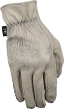THRASHIN SUPPLY CO. Roper Leather Gloves - Bone White - Large TRG-00-10